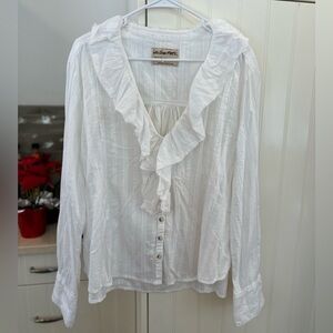 NWT We The Free Ruffle Top